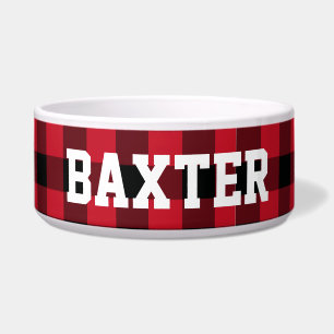 Lumberjack Red Buffalo Plaid Custom Name