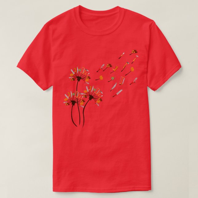 Lumberjack Shirt Dandelion Lumberjack Lover (Design Front)