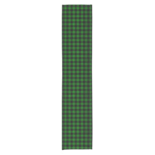 Lumberjack Style - green fabric + your ideas Short Table Runner
