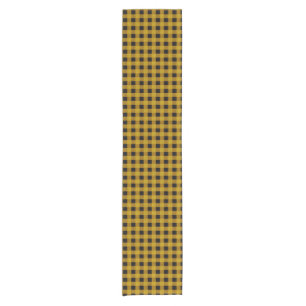 Lumberjack Style - yellow fabric + your ideas Short Table Runner