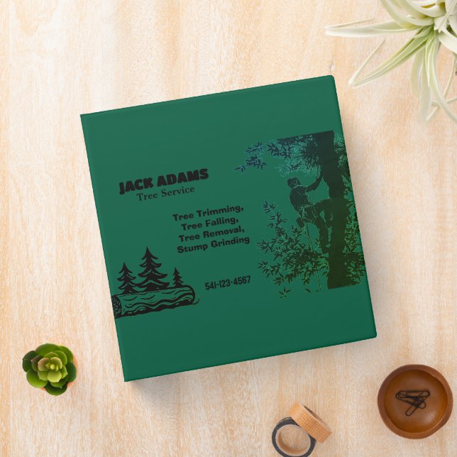 Lumberjack Tree Service Binder (In Situ)