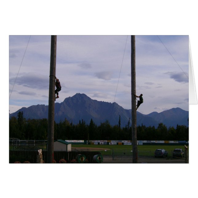Lumberjacks Card (Front Horizontal)