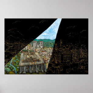 Lumière au-dessus du temple, affiche Jonathan