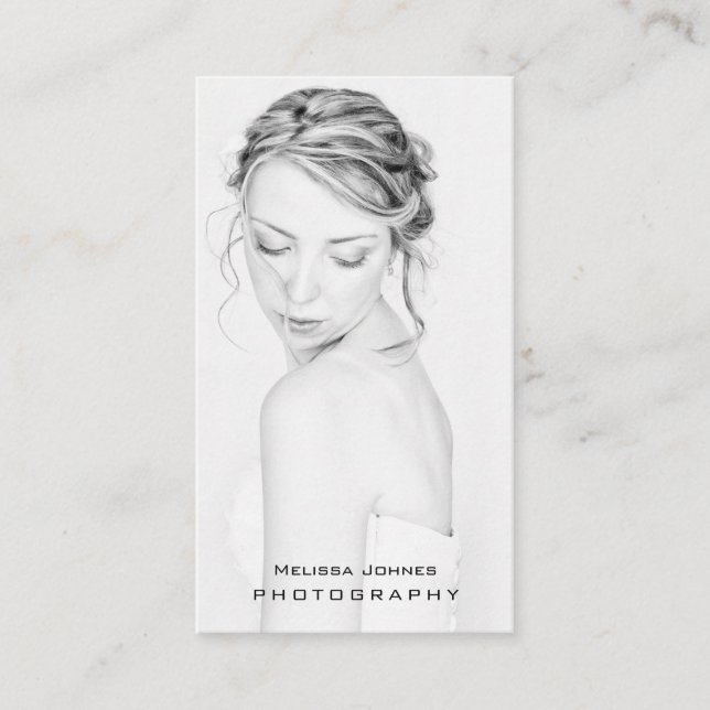 Lumière | Carte de visite photographe (Devant)