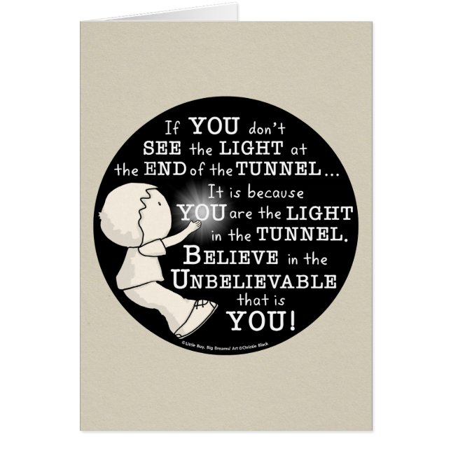 Lumière dans le tunnel (Devant)