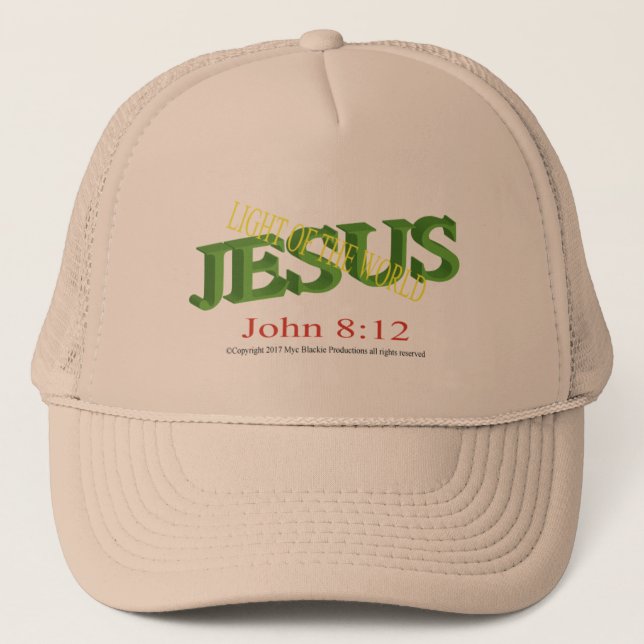 Lumière de Jésus du casquette de (Devant)