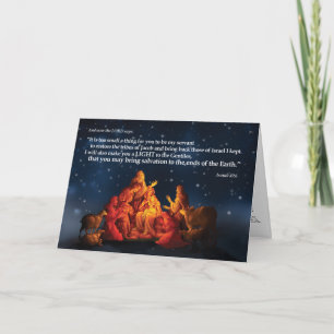 Lumière de la carte de Noël mondiale
