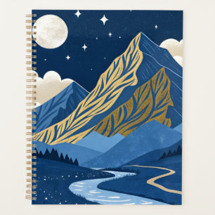 Lumière de lune de montagne