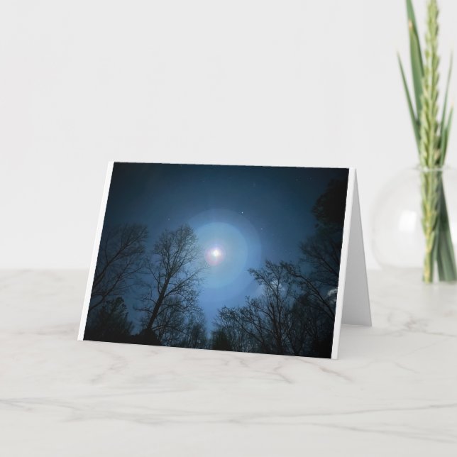 Lumière de nuit, carte (Devant)