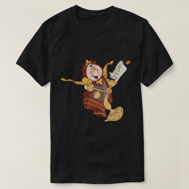 Lumiere et cogsworth Classic T-shirt (Design devant)
