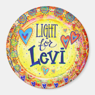 "Lumière pour Levi'"Inspirivity Magnet