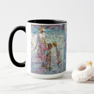 Lumière rassemblée © – Mug d'art fin