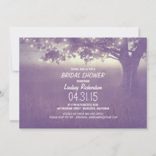 lumières arbre rustique nuptiale invitation à la d