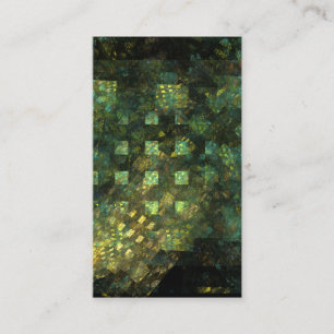 Lumières dans la ville Carte de visite d'art Abstr