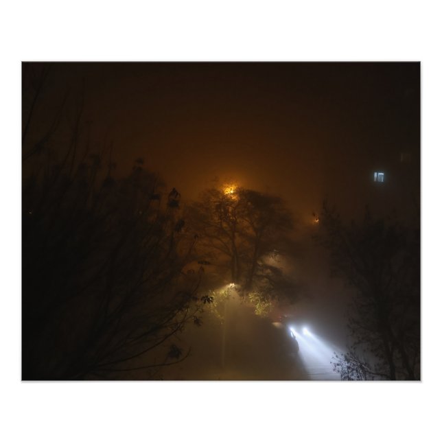 Lumières dans l'agrandissement de la photo du brou (Devant)