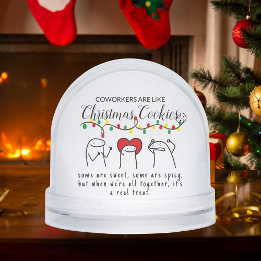 Lumières de Noël Drôle Coworker Mème Art Blanc