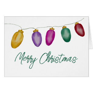 Lumières de Noël Vintage