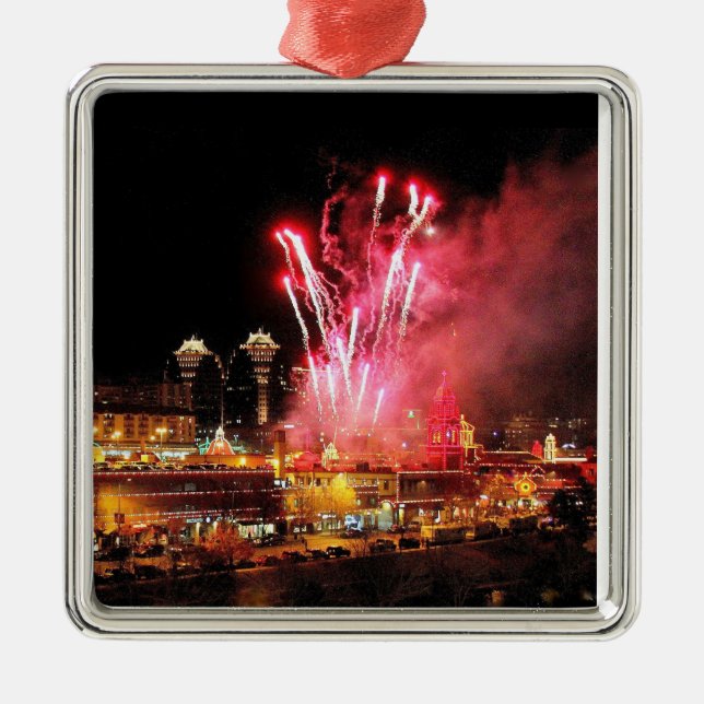 Lumières de plaza de Kansas City, ornement de feux (Devant)