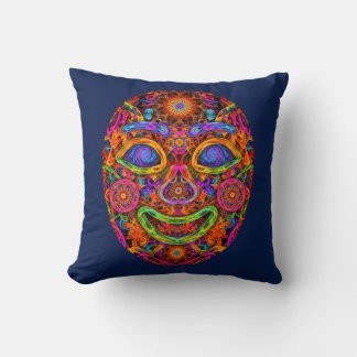 LumiFace Throw Pillow