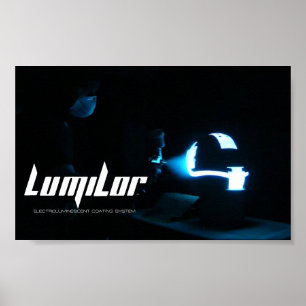 LumiLor Helmet Spray Poster