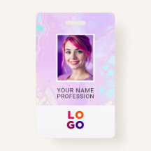 Lumina Opal Business Logo, Photo, Qr Code, Name ID