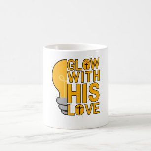 Luminaire Avec Sa Mug De Café Amoureux