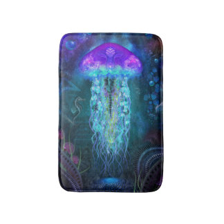 Luminescent Jellyfish Bath Mat