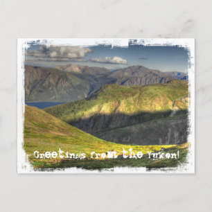 Luminescent Landscape; Yukon Territory Souvenir Postcard