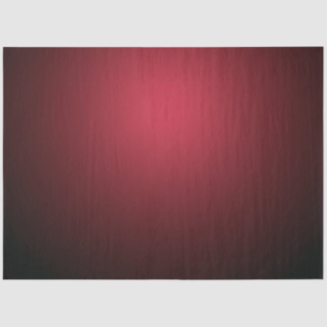 Luminescent Red Gradient Ombre Tissue Paper (Front)