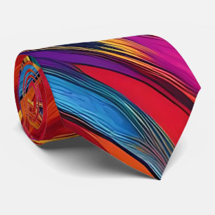 Luminescent Spectrum Neck Tie