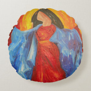 Luminosity 2011 round pillow