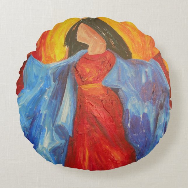 Luminosity 2011 round pillow (Front)