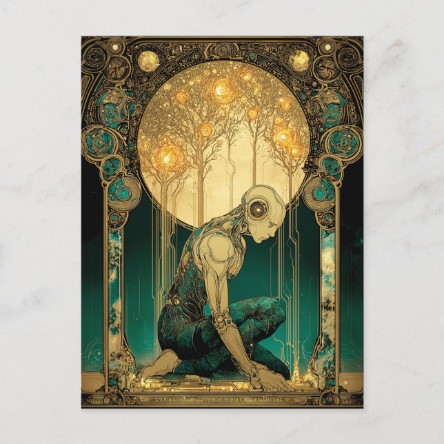 Luminous Ascension Postcard (Front)