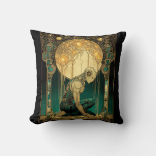 Luminous Ascension Throw Pillow