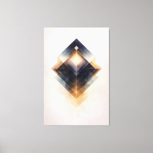 Luminous Axis Canvas Print