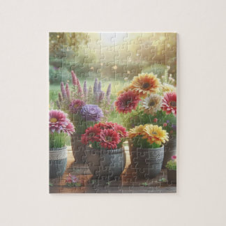 Luminous Bloom Jigsaw Puzzle