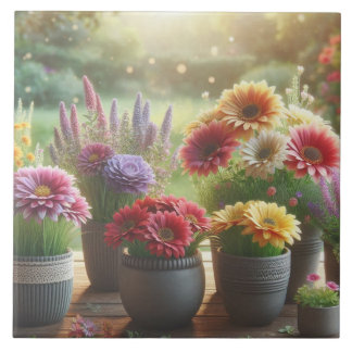 Luminous Bloom Tile