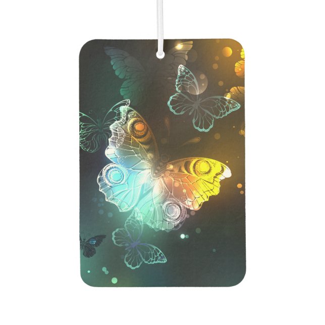Luminous Butterfly and Night butterflies Air Freshener (Front)