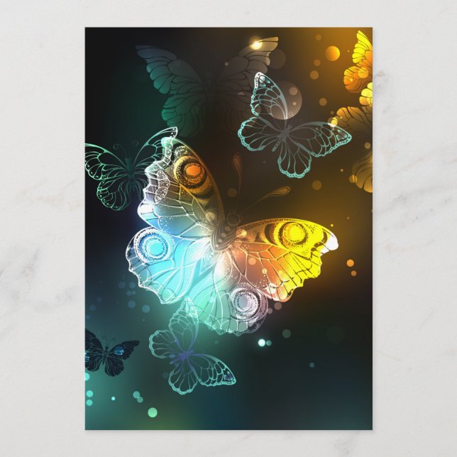 Luminous Butterfly and Night butterflies Program (Front)