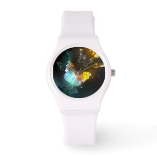 Luminous Butterfly and Night butterflies Watch