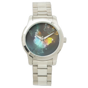 Luminous Butterfly and Night butterflies Watch