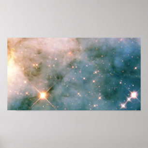 Luminous Carina Nebula Poster