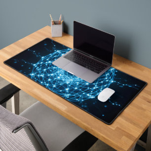 Luminous Code Lattice Desk Mat