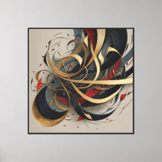 Luminous Crosscurrents Canvas Print