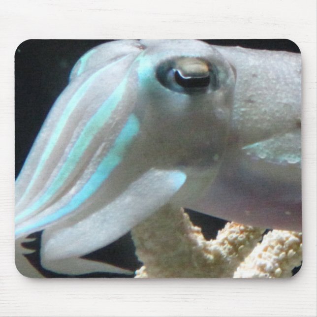 Luminous Cuttlefish Mouse Pad (Front)