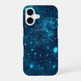 Luminous Dataflow iPhone 16 Case