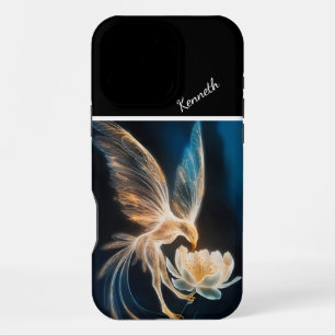 Luminous Eagle and Bloom iPhone 16 Pro Max Case