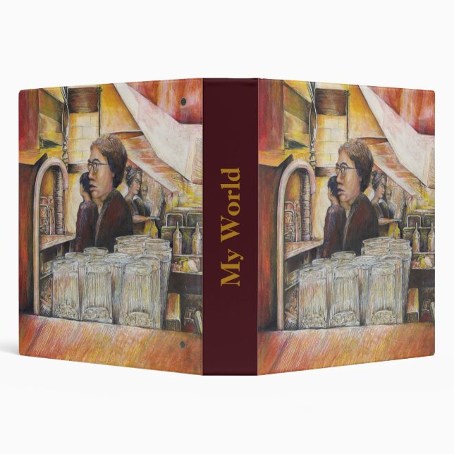 Luminous Equivalent of Passionate Emotions Binder (Background)