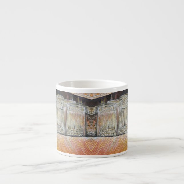 Luminous Equivalent of Passionate Emotions Espresso Cup (Front)