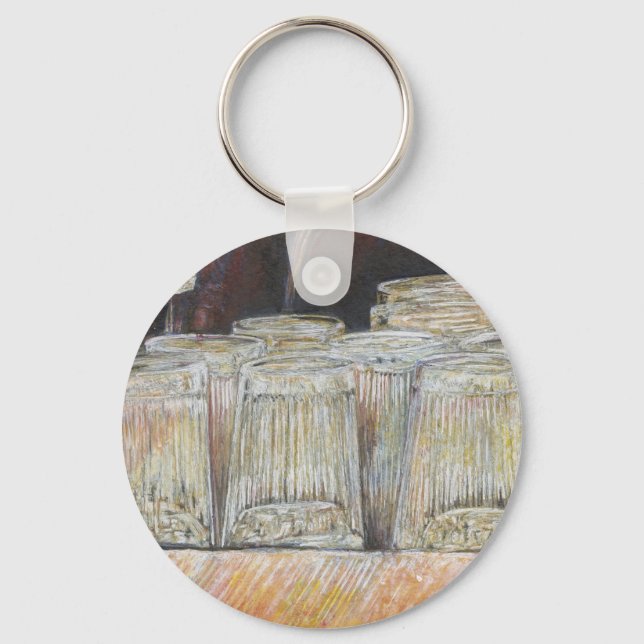 Luminous Equivalent of Passionate Emotions Keychain (Front)